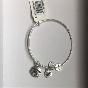Alex and Ani NEW sand dollar bracelets